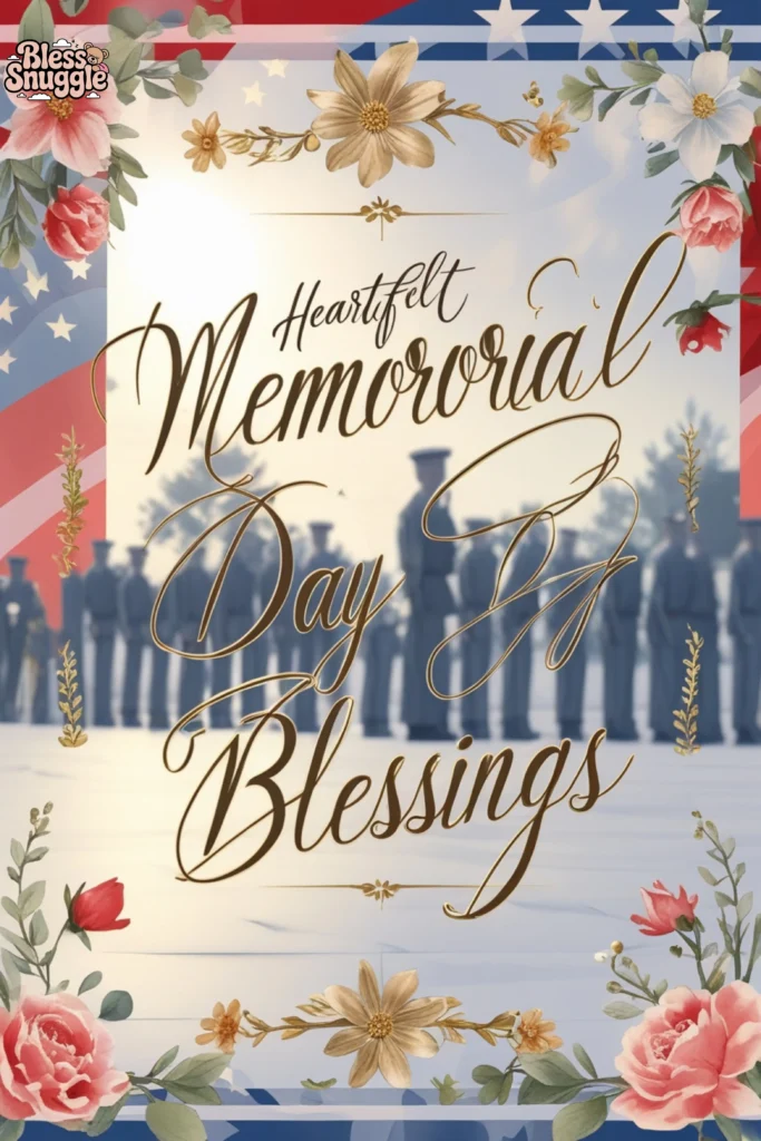 Heartfelt Memorial Day Blessings