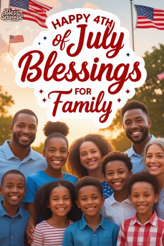 Happy 4th of July Blessings for Family