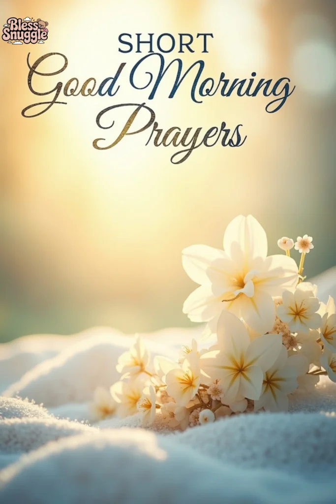 Short Good Morning Prayers