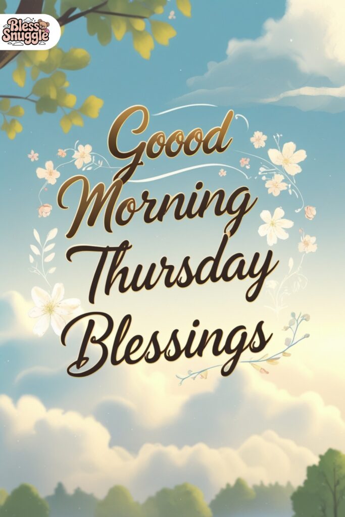 Good Morning Thursday Blessings