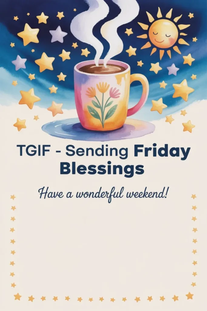 Short Friday Blessings For Captions And Status
