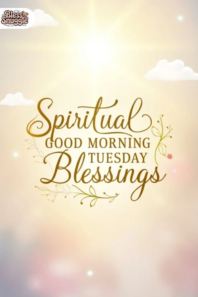 Spiritual Good Morning Tuesday Blessings