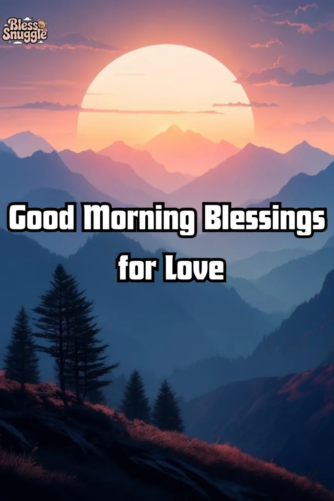 Good Morning Blessings for Love
