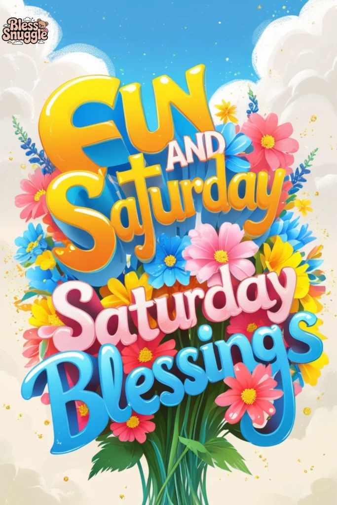 Fun and Joyful Saturday Blessings