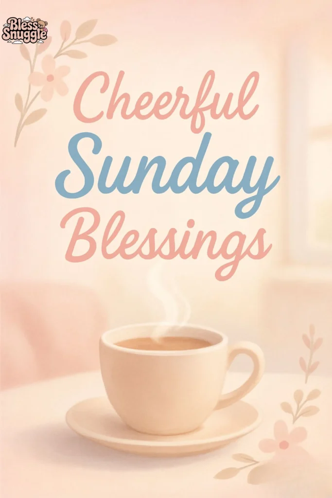 Cheerful Sunday Blessings