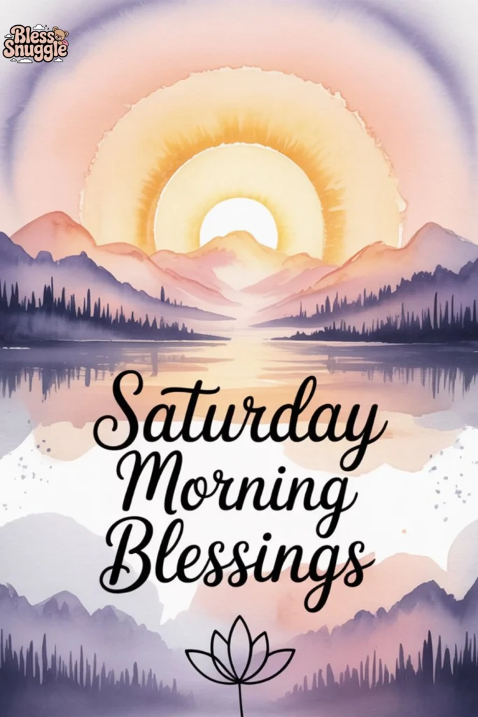 Spiritual Saturday Morning Blessings