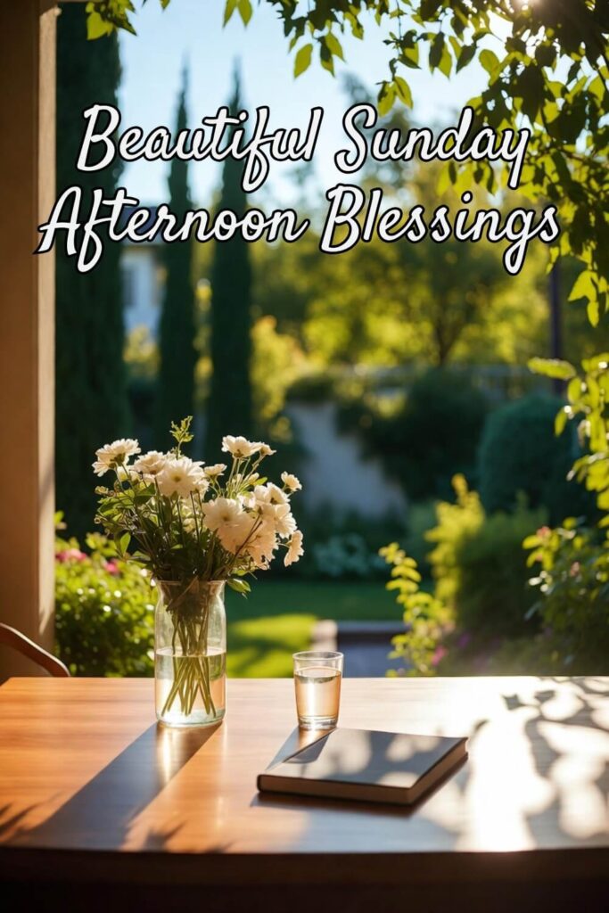 Beautiful Sunday Afternoon Blessings
