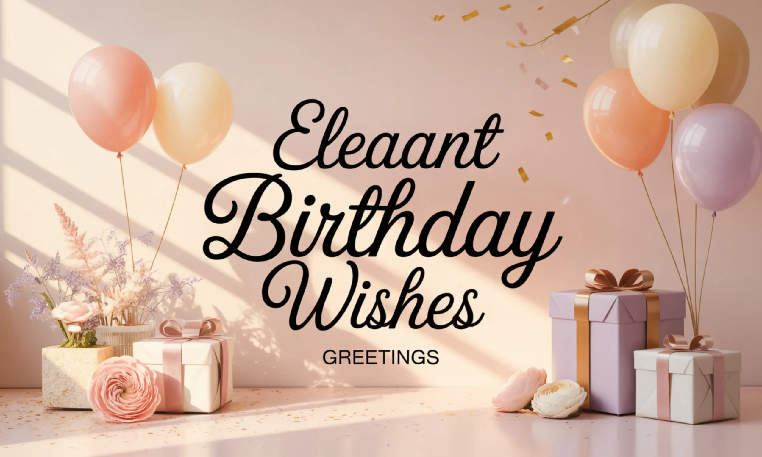 Elegant Belated Birthday Wishes Blessings And Greetings