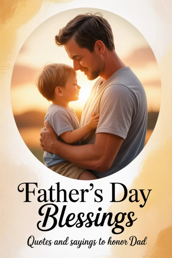 Father’s Day Blessings Quotes and Sayings