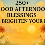 Good Afternoon Blessings