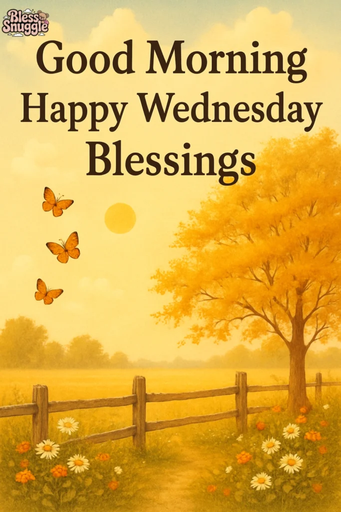Good Morning Happy Wednesday Blessings
