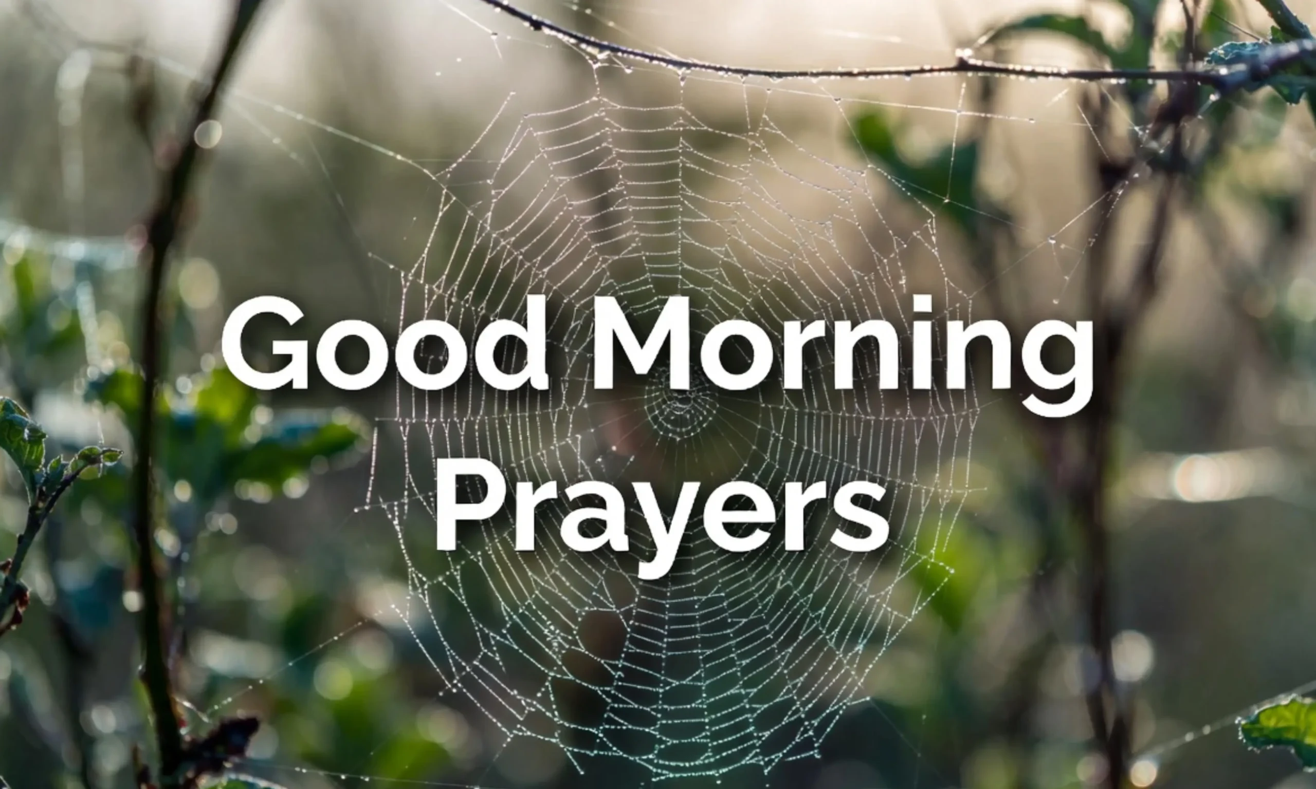 Good Morning Prayers