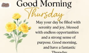 Good Morning Thursday Blessings