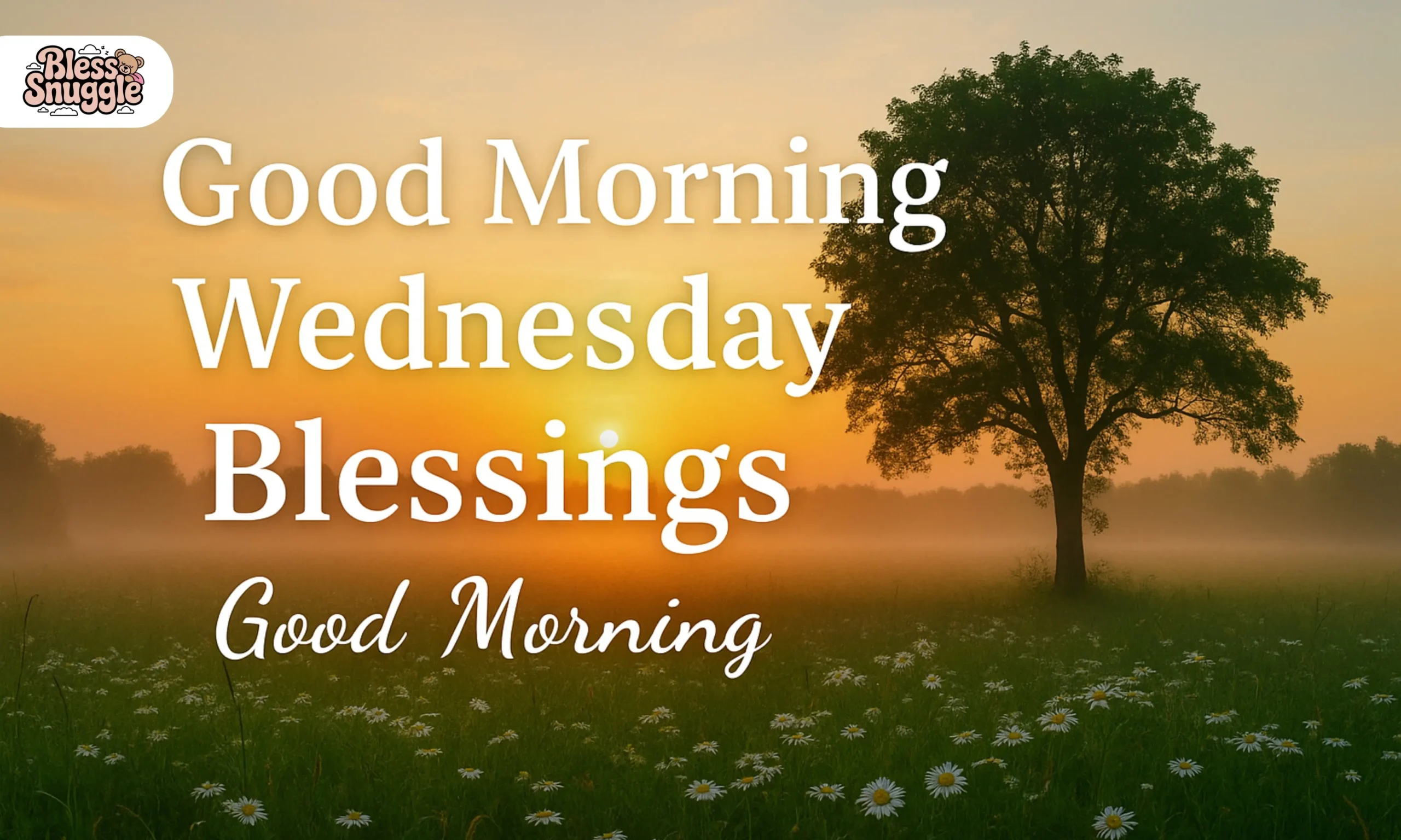 Good Morning Wednesday Blessings