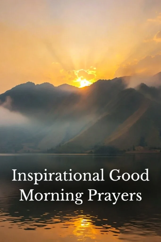 Inspirational Good Morning Prayers