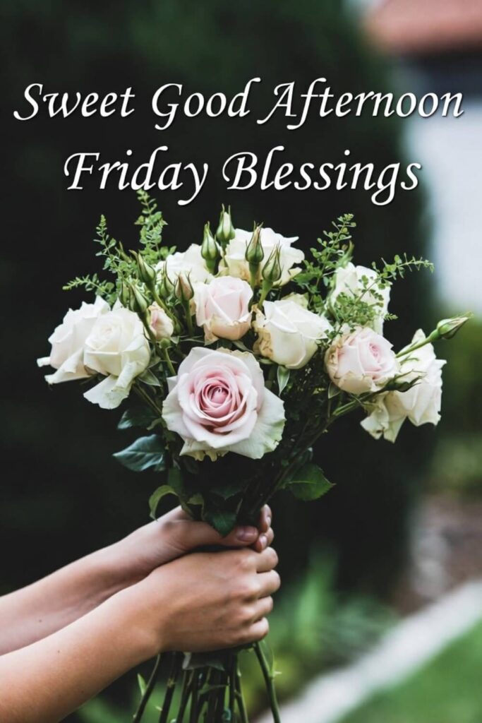 Sweet Good Afternoon Friday Blessings