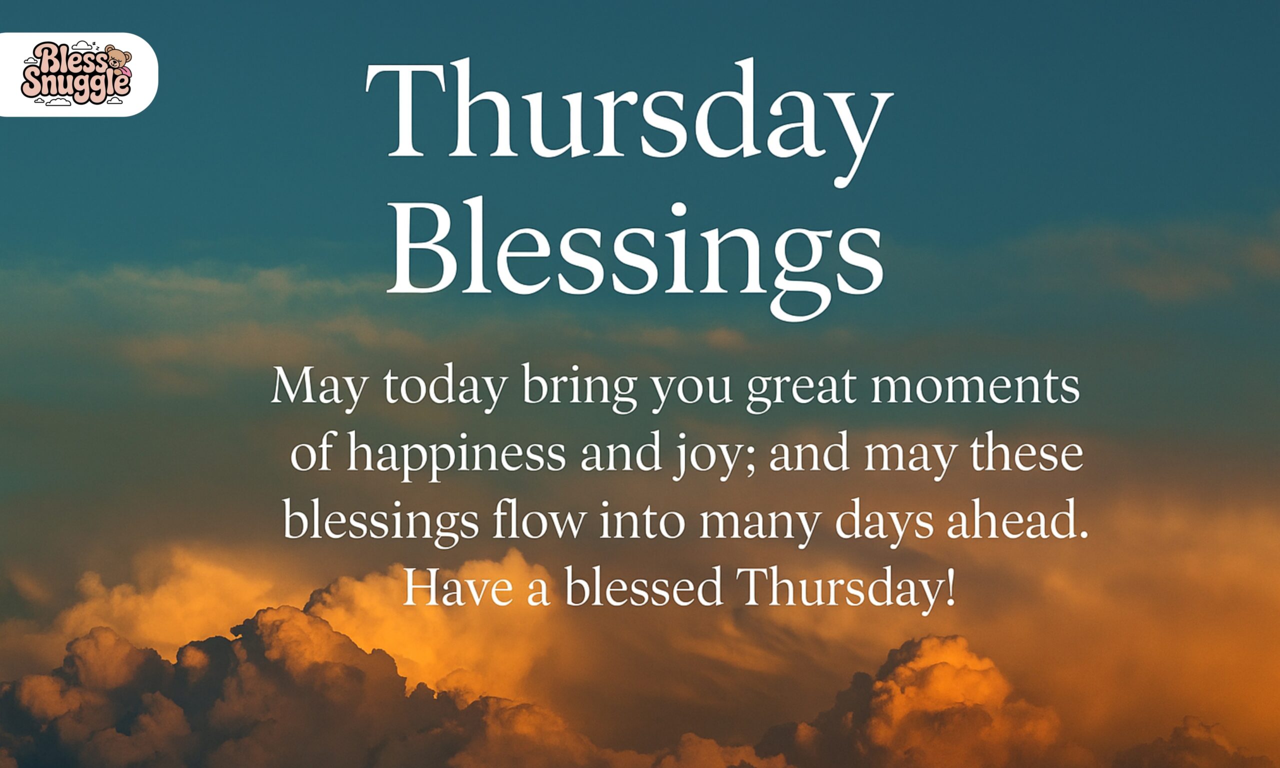 Thursday Blessings