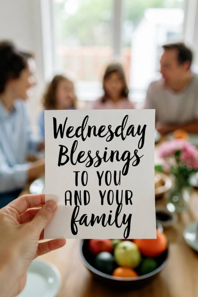 Wednesday Blessings for Family