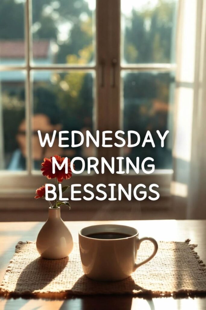 Wednesday Morning Blessings for Social Media Captions
