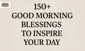 Good Morning Blessings