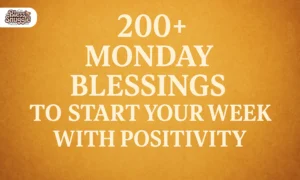 Monday Blessings
