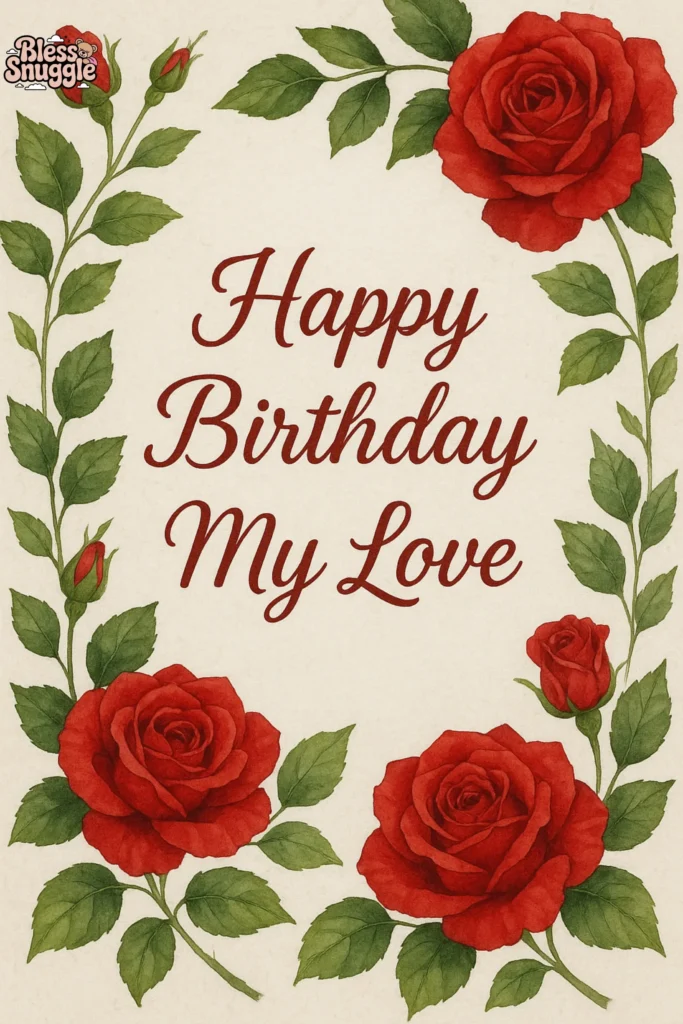 Romantic Happy Birthday Wishes