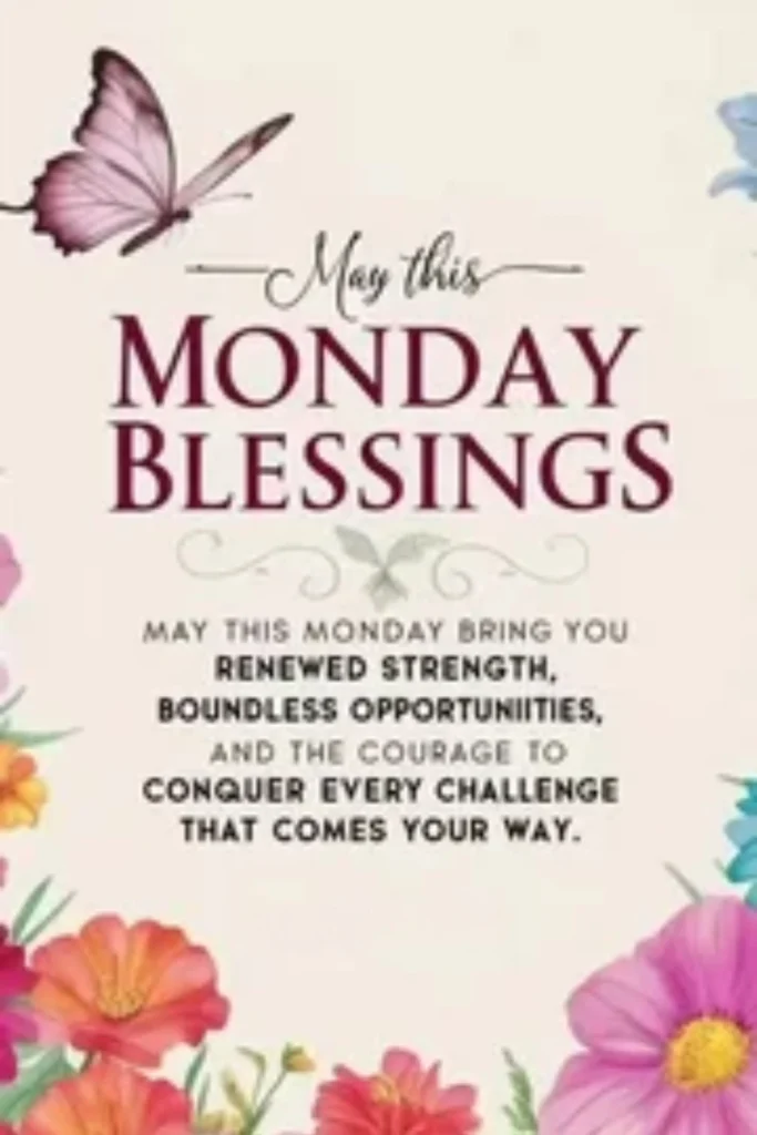 Health Monday Blessings