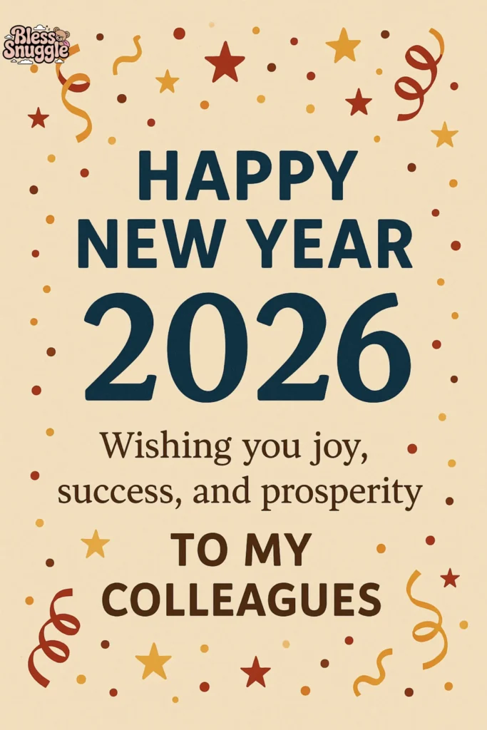 Happy New Year 2026 Wishes for Colleagues