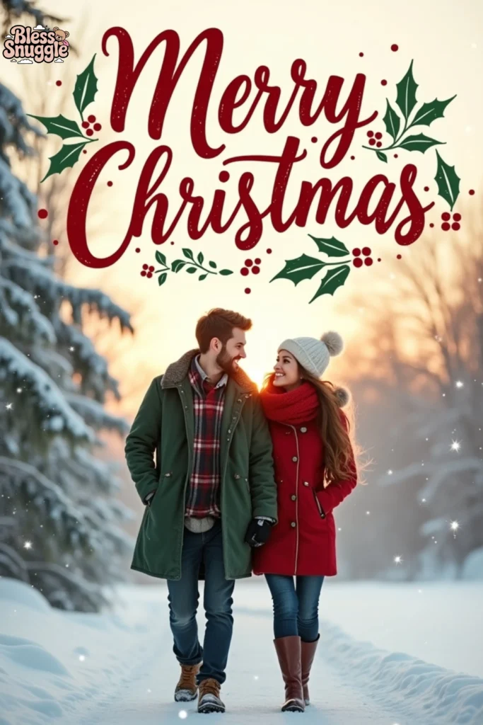 Romantic Merry Christmas Wishes