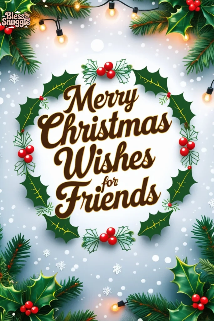 Merry Christmas Wishes for Friends