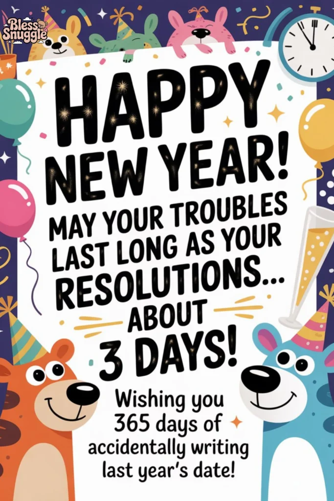 Funny New Year Wishes