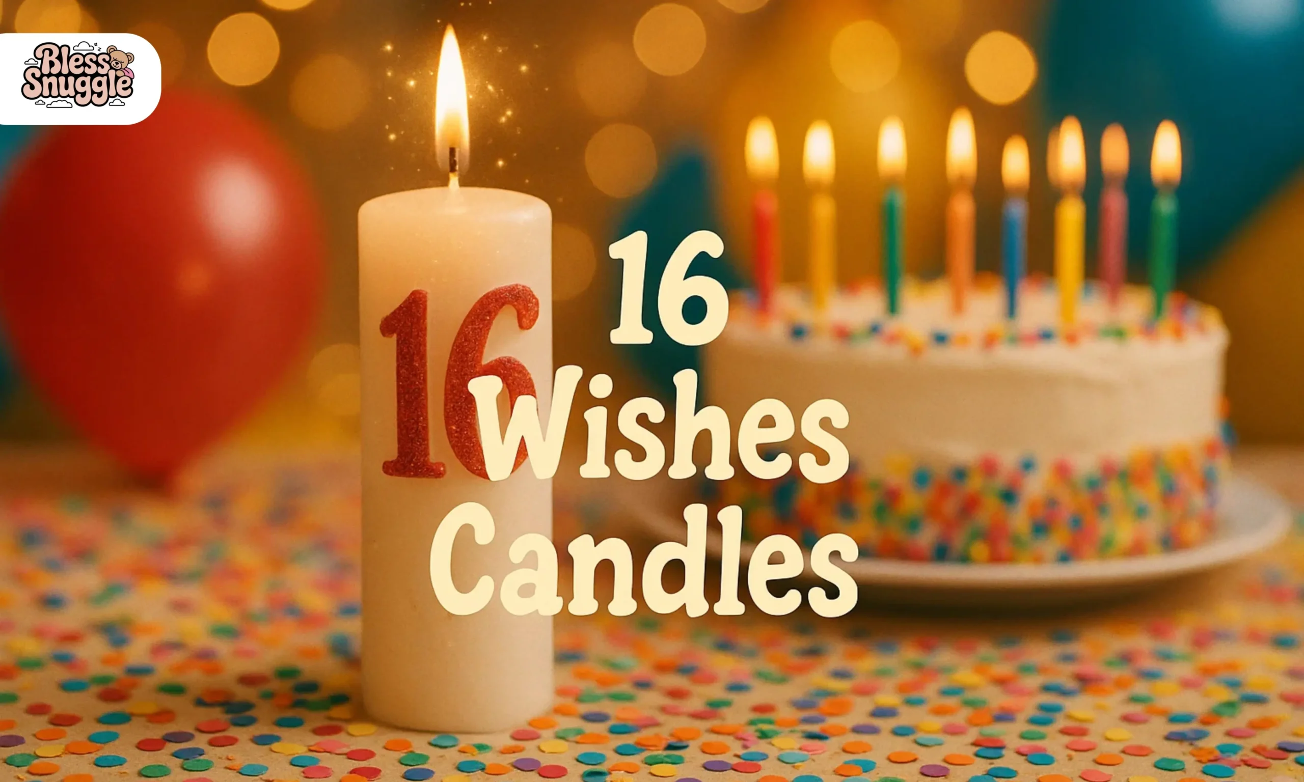16 wishes candles