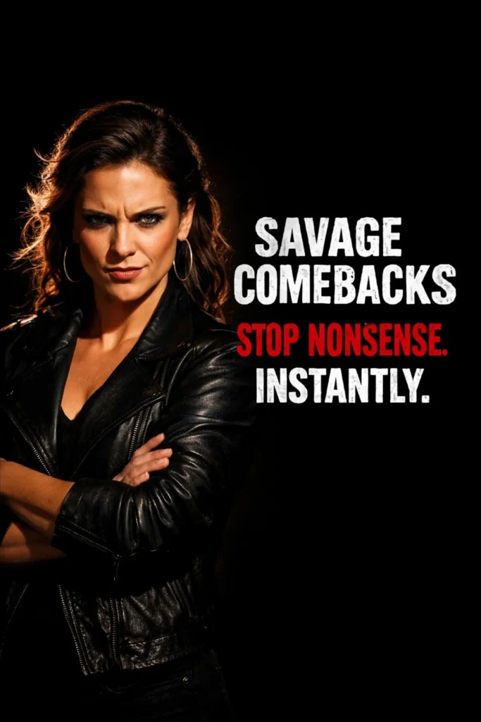 Savage Comebacks To Shut Someone Up