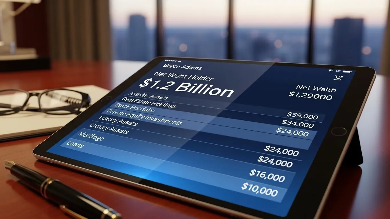 Bryce adams net worth