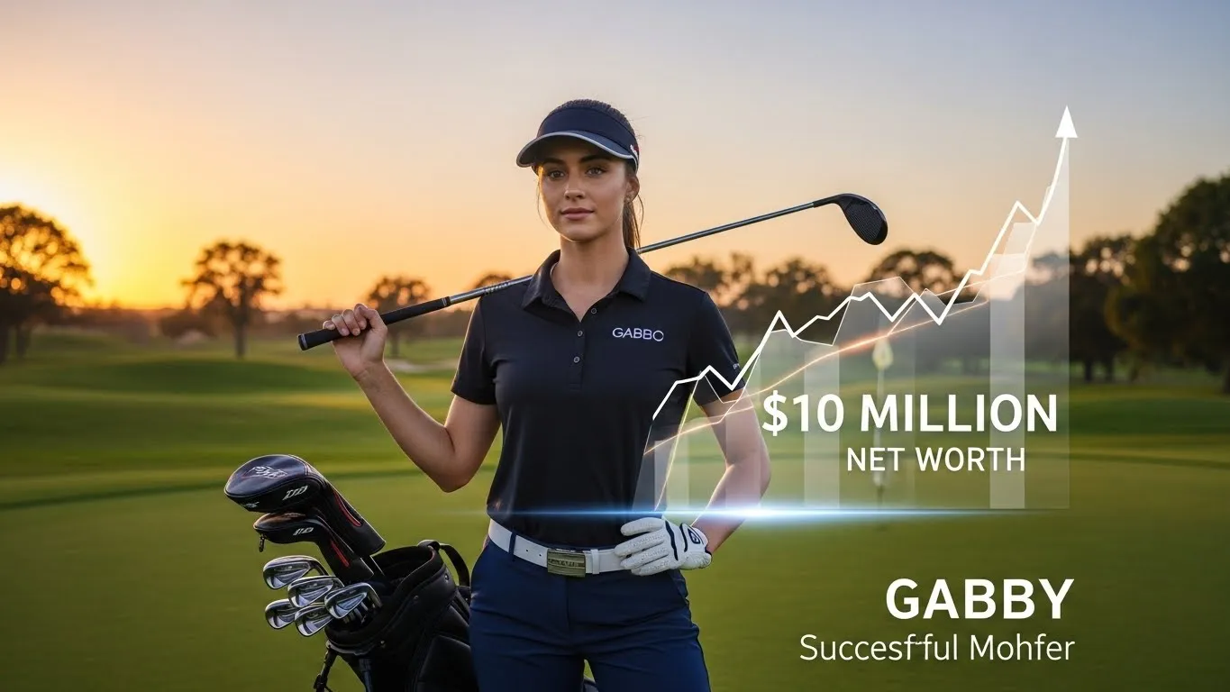 Gabby golf girl net worth