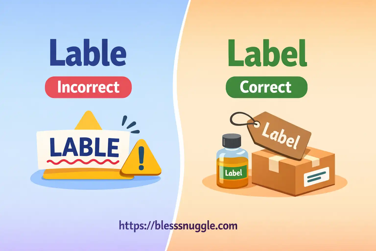 lable or label