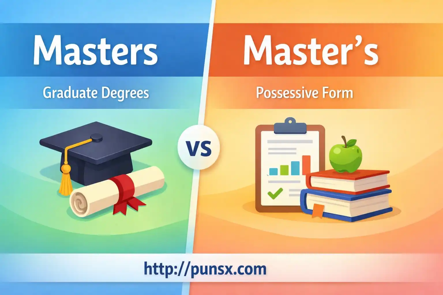 masters or master's