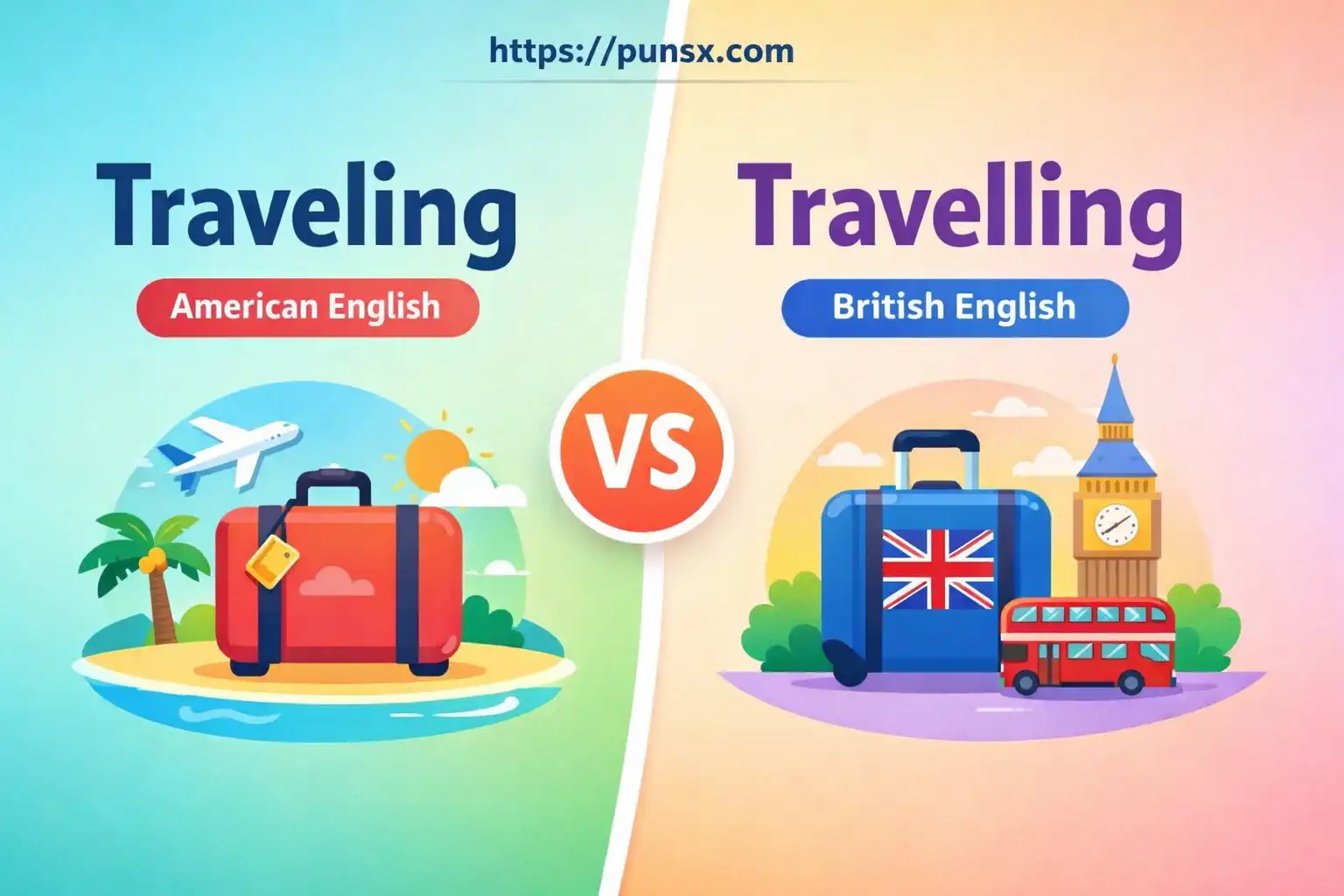 traveling or travelling