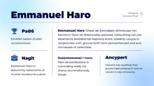 Emmanuel Haro Biography