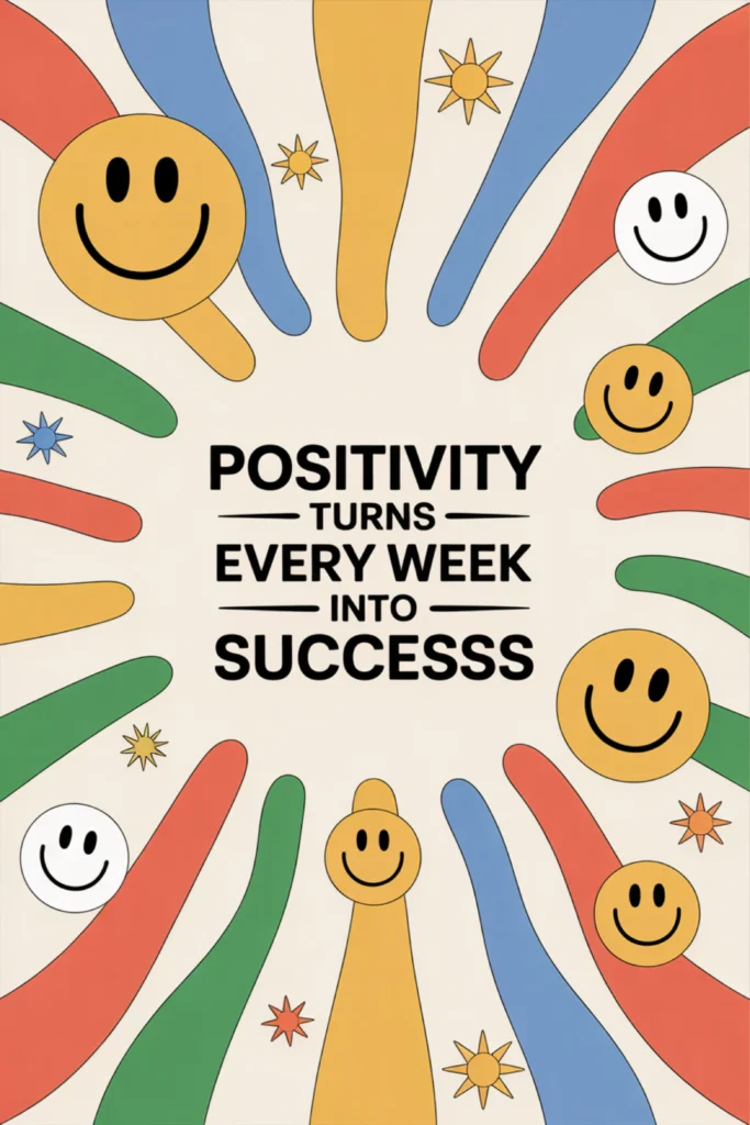 Positive Vibes New Week Quotes