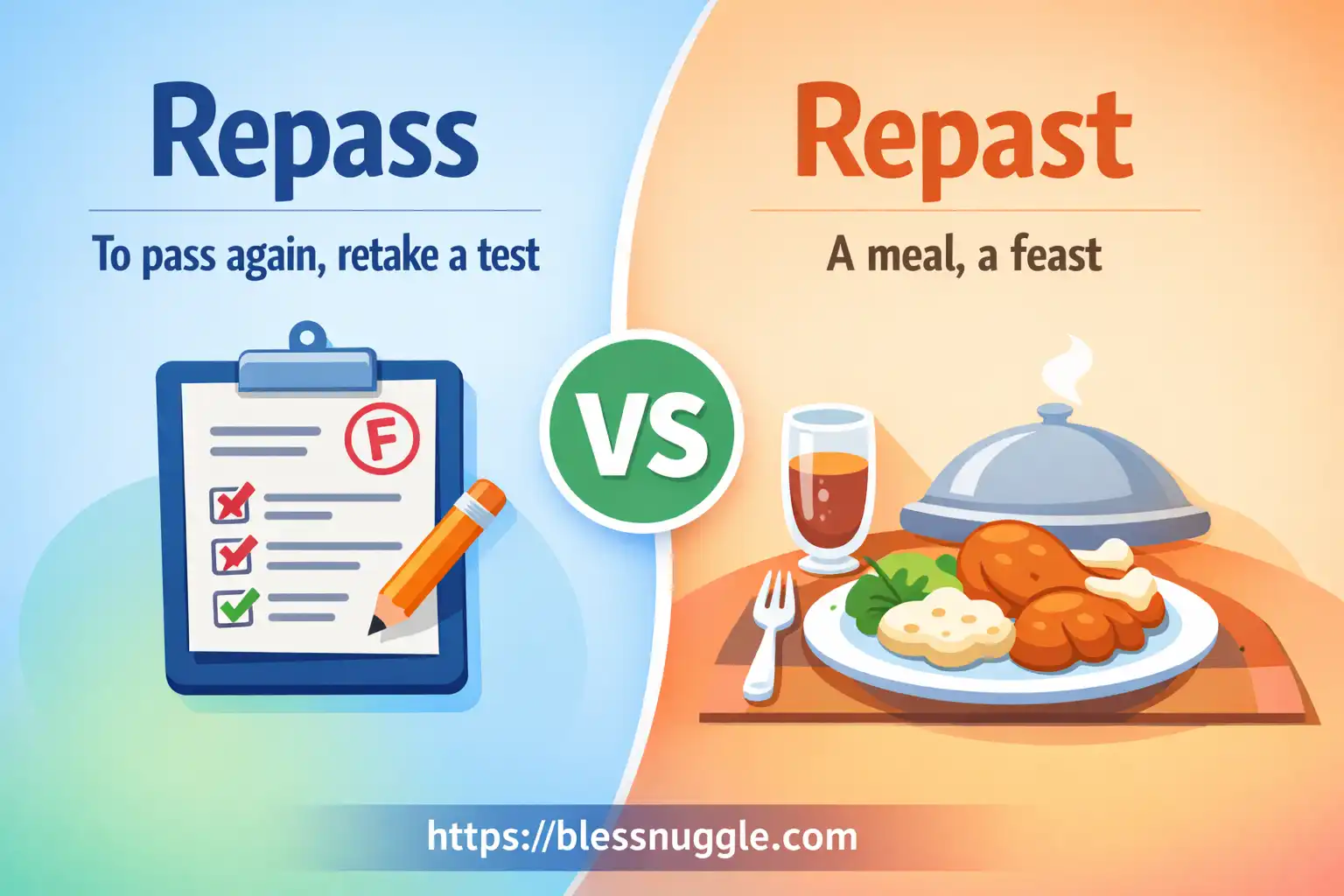 repass or repast