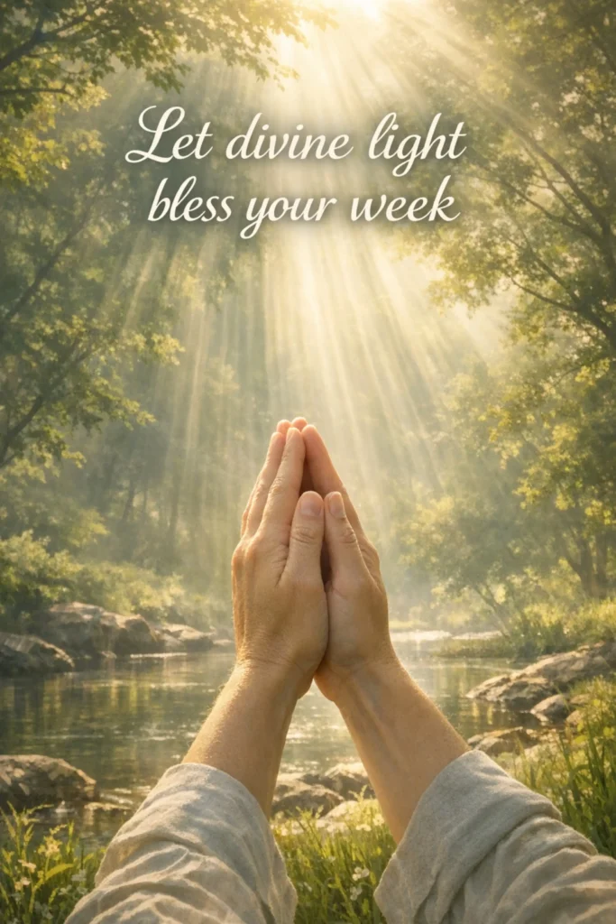 Spiritual New Week Blessings