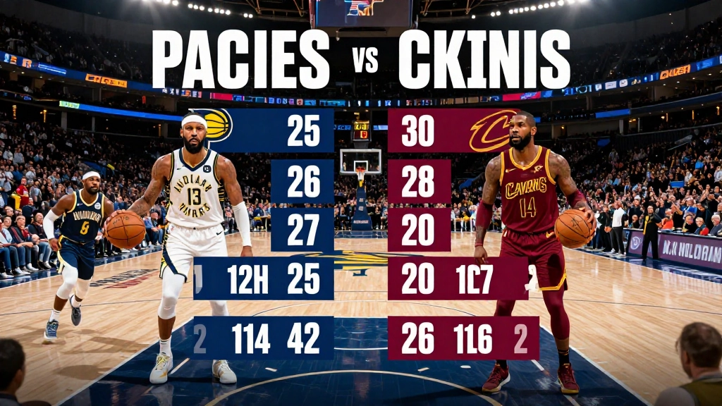 Indiana Pacers vs Cleveland Cavaliers Match Player Stats