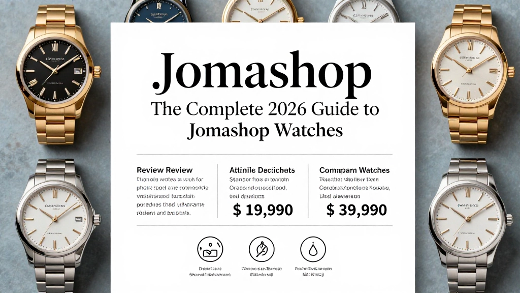 Jomashop: The Complete 2026 Guide